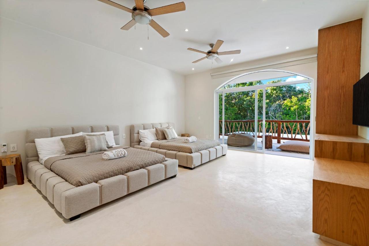 Casa Vida Luxury Villa 6Bd 7Br Sleeps Up To 19 In Aldea Zama Tulum Exterior foto